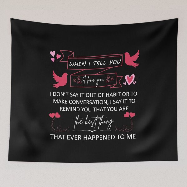 Item preview, When I Tell You I love You designed and sold by PRINTED ..
