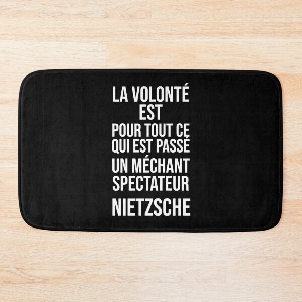 Item preview, The Will - Nietzsche quote designed and sold by Philippe Derungs.