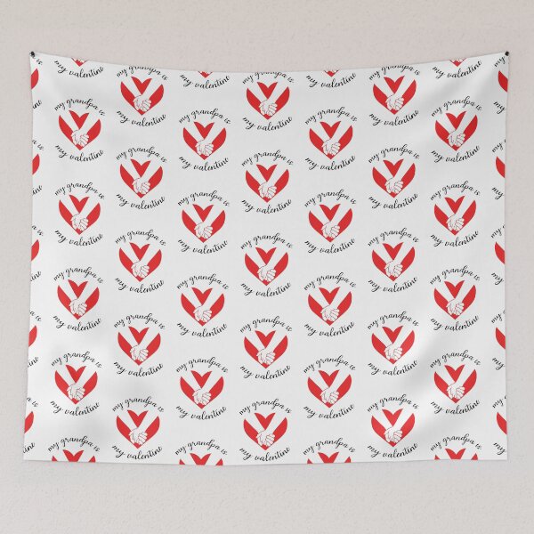 Item preview, My Grandpa Is My Valentine designed and sold by IrisDesign20.