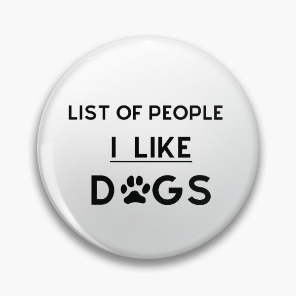 Item preview, List of People I Like Dogs designed and sold by tarkaittisak.