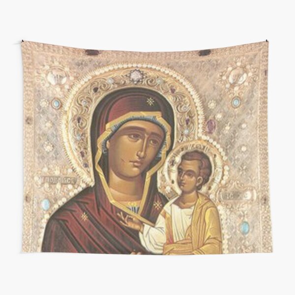 Item preview, Virgin Mary and Baby Jesus: The Iveron Theotokos  designed and sold by The Great  Art.