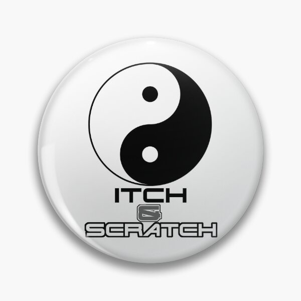 Item preview, Ying Yang Itch Scratch designed and sold by Dinosaurson.