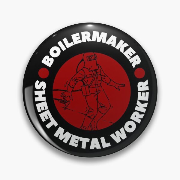 Item preview, Boilermaker sheet metal worker gift for union and brotherhood men  designed and sold by chi vana.