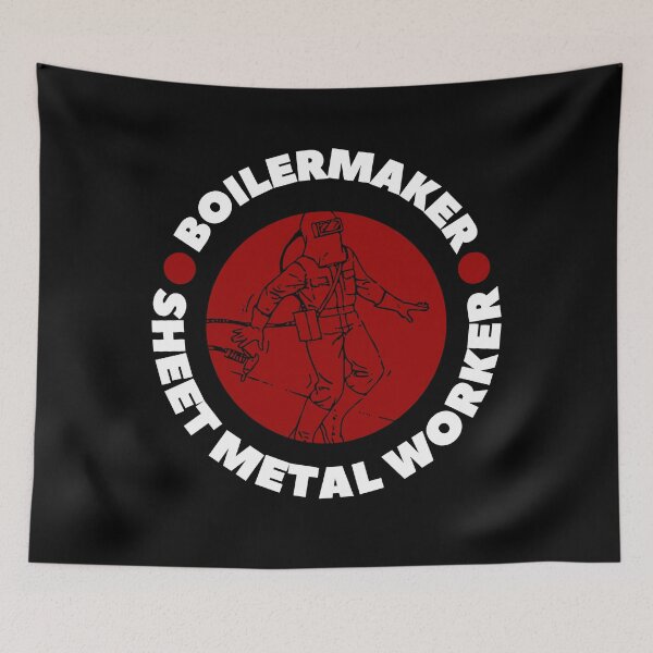 Item preview, Boilermaker sheet metal worker gift for union and brotherhood men  designed and sold by chi vana.