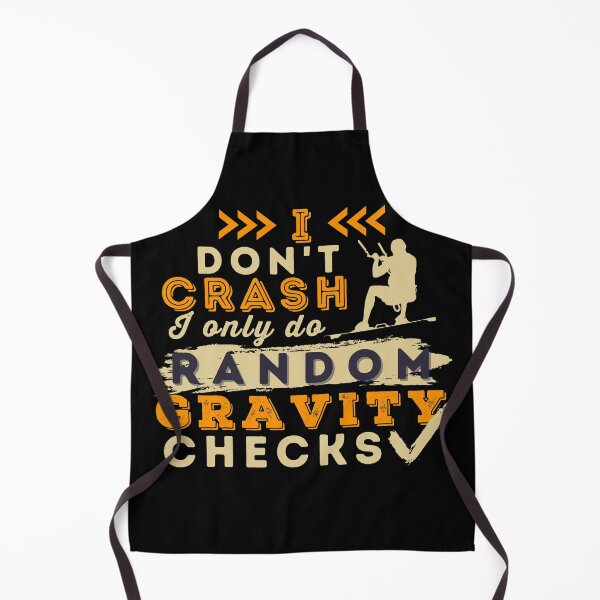 Item preview, I Don't Crash I Do Random Gravity Checks Kitesurfing designed and sold by Hoiho Adventure Shirts.