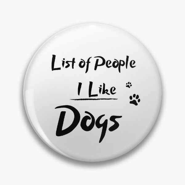 Item preview,  List of People I Like Dogs designed and sold by tarkaittisak.