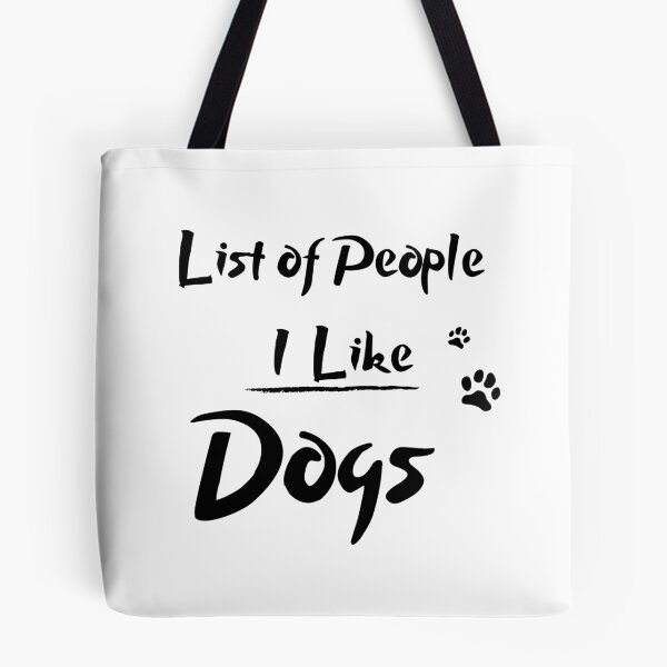Item preview,  List of People I Like Dogs designed and sold by tarkaittisak.