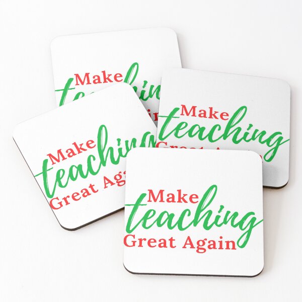 Item preview, make teaching great again designed and sold by JocelynCrafts.