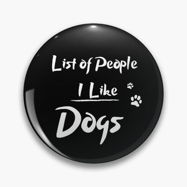 Item preview,  List of People I Like Dogs designed and sold by tarkaittisak.