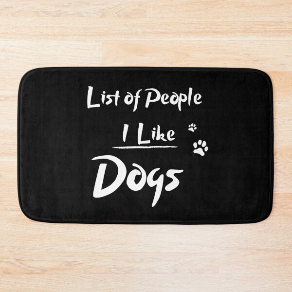 Item preview,  List of People I Like Dogs designed and sold by tarkaittisak.