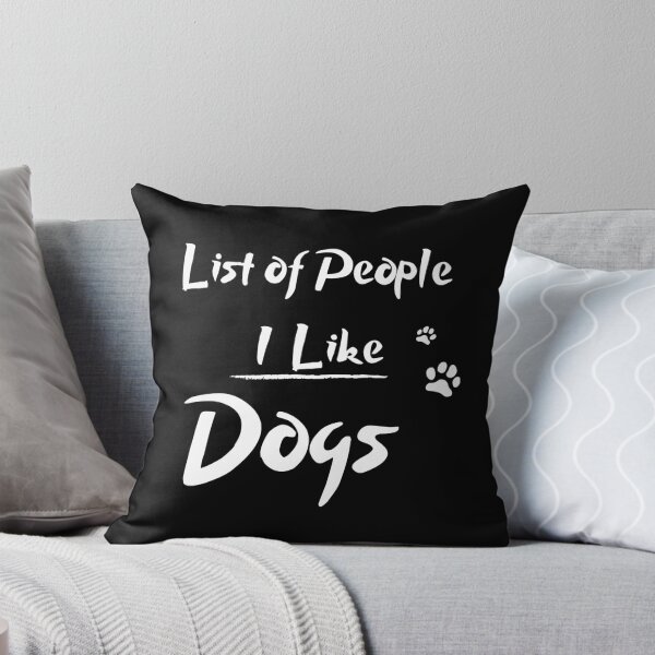 Item preview,  List of People I Like Dogs designed and sold by tarkaittisak.