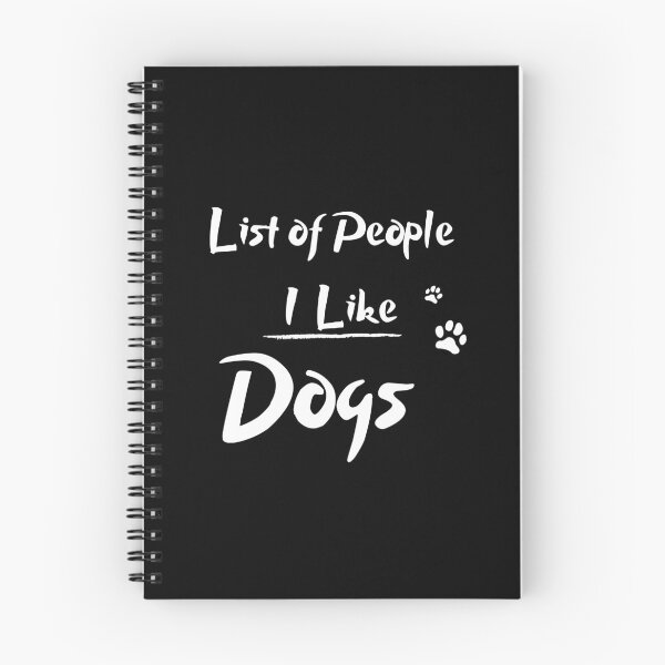 Item preview,  List of People I Like Dogs designed and sold by tarkaittisak.