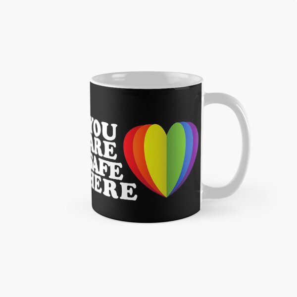 Item preview, LGBTQ Sign Safe Space Ally Flag designed and sold by aronia.