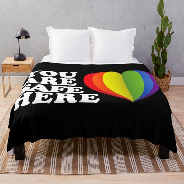 Item preview, LGBTQ Sign Safe Space Ally Flag designed and sold by aronia.