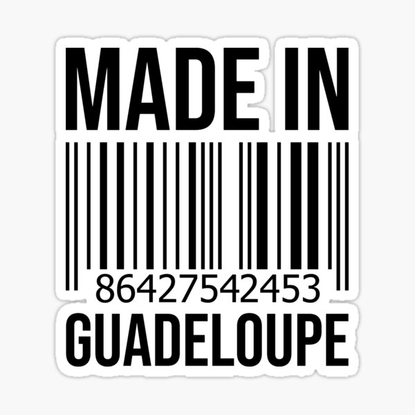 Fabriqué en Guadeloupe Sticker