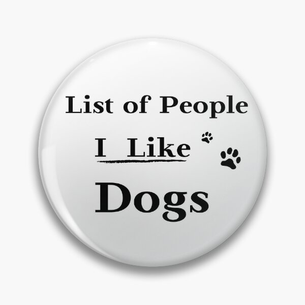 Item preview,  List of People I Like Dogs designed and sold by tarkaittisak.