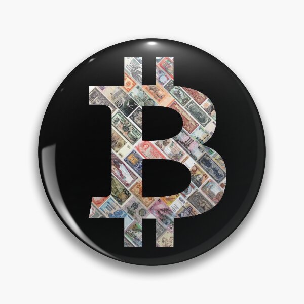Item preview, Bitcoin logo art made out of discontinued banknotes designed and sold by Rogervdb.