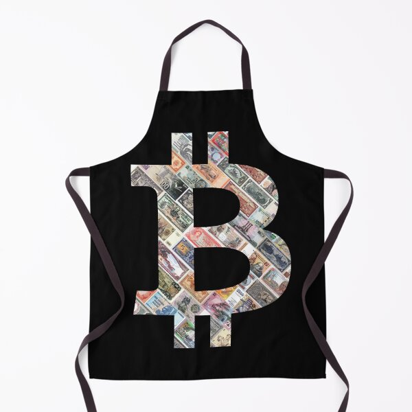 Item preview, Bitcoin logo art made out of discontinued banknotes designed and sold by Rogervdb.