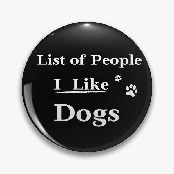 Item preview,  List of People I Like Dogs designed and sold by tarkaittisak.