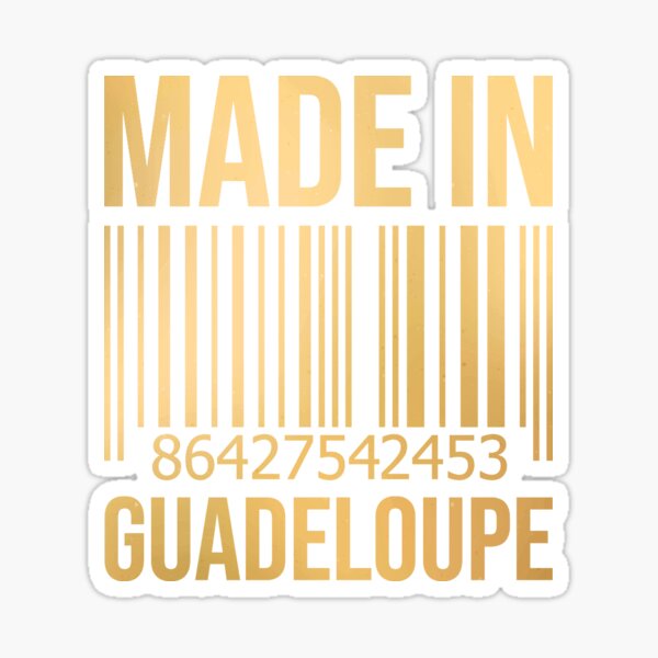 Item preview, Made in Guadeloupe in Gold designed and sold by XCIV.