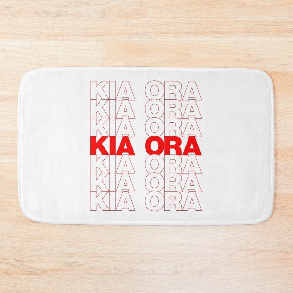 Item preview, Classic Thank You Repeating Pattern - Maori (kia ora) designed and sold by jdotrdot712.