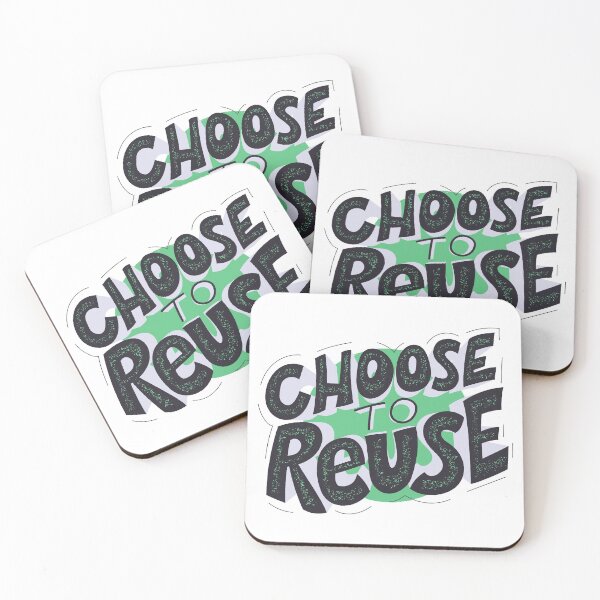 Item preview, Choose To Reuse Eco Friendly Husband Wife Friend Gift designed and sold by cattiktoks1718.