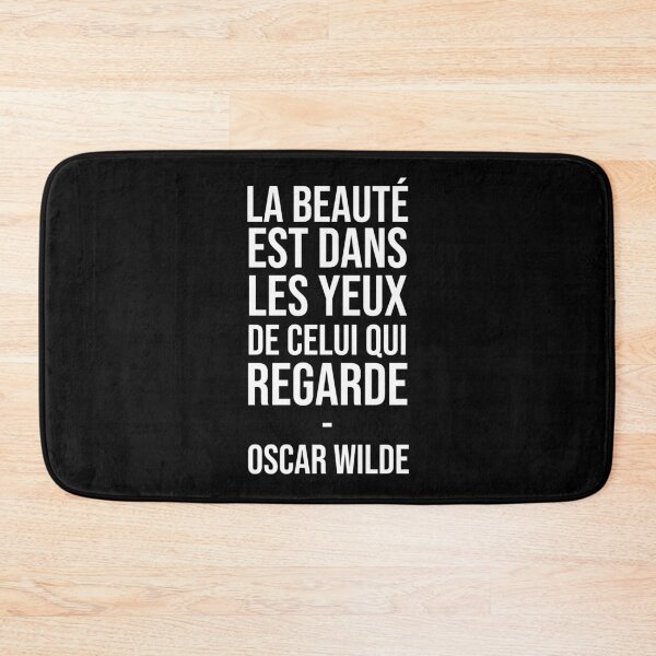 Item preview, Beauty Look - Oscar Wilde Quote designed and sold by Philippe Derungs.