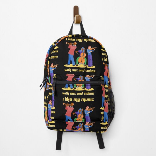Item preview, I Like My Music with Sax and Violins Design designed and sold by Paula Helit.