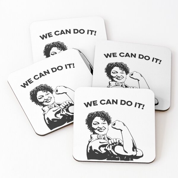Item preview, Thank you Stacey Abrams, Stacey Abrams 2021, We Can Do It! designed and sold by Worldaza.