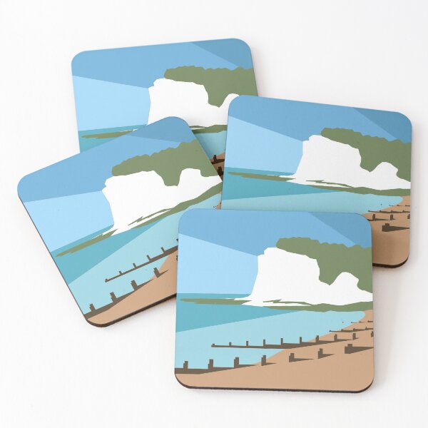 Item preview, St Margaret’s Bay Beach and White Cliffs, Dover, Kent designed and sold by OneThreeSix.