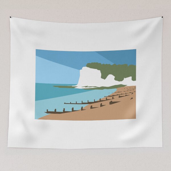 Item preview, St Margaret’s Bay Beach and White Cliffs, Dover, Kent designed and sold by OneThreeSix.
