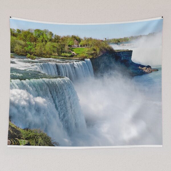 Item preview, Waterfall Landscape On the Mountain designed and sold by JTS STORE.