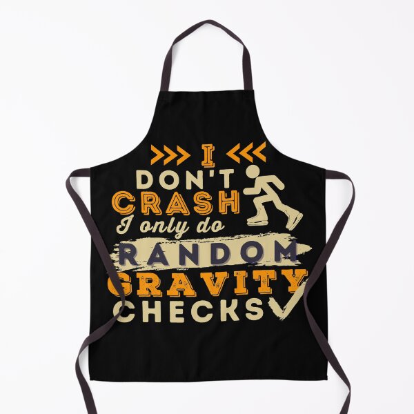 Item preview, I Don't Crash I Do Random Gravity Checks Ice Skating designed and sold by Hoiho Adventure Shirts.