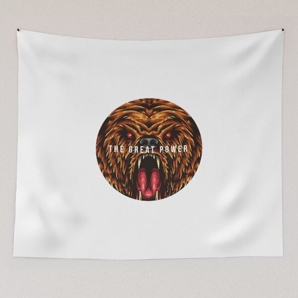 Item preview, The Great Power Bear designed and sold by MisterGooseShop.