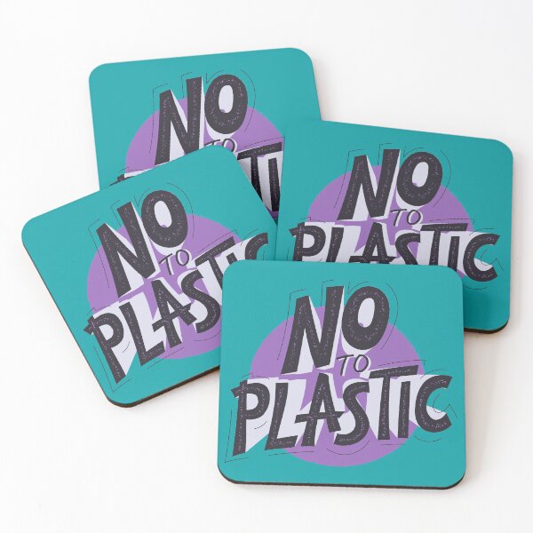 Item preview, No To Plastic Eco Friendly Husband Wife Friend Gift designed and sold by cattiktoks1718.
