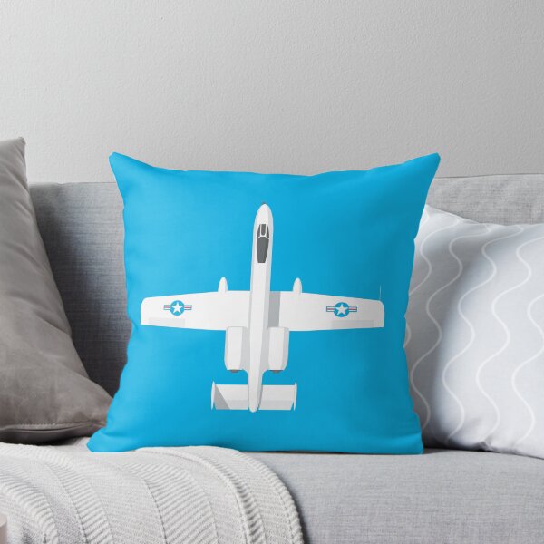 Artikelvorschau, A-10 Jet Aircraft - Cyan entworfen und verkauft von VoodooCircus.