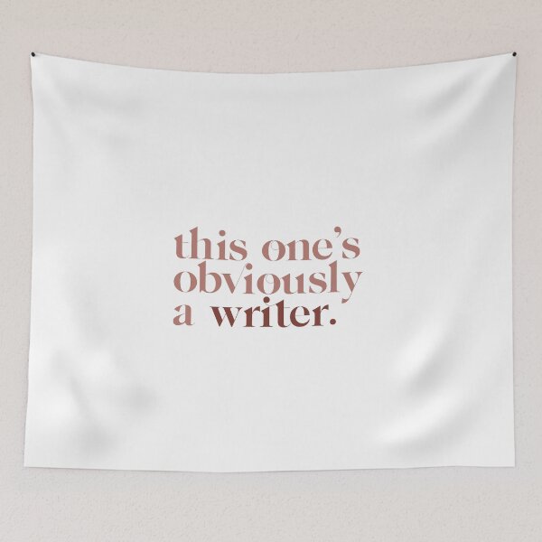 Item preview, this one's obviously a writer bookish writing quote designed and sold by viviennesworld.