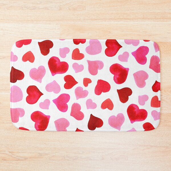 Item preview, Watercolor Hearts designed and sold by Carolina Diaz.