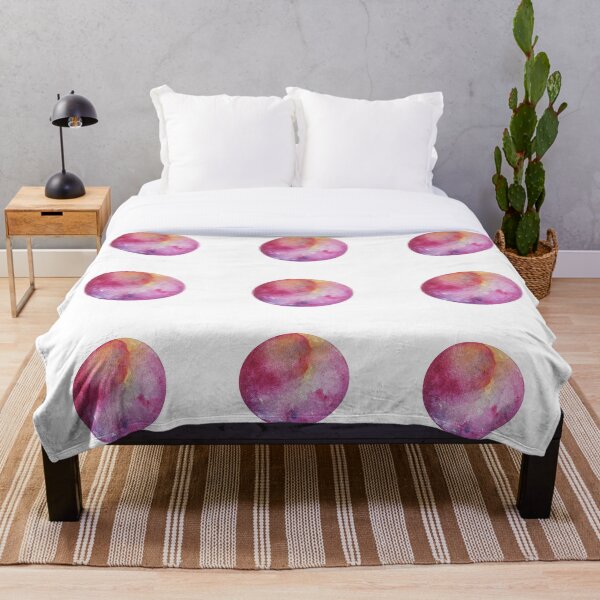 Item preview, Pink watercolour planet designed and sold by Ugle0404.