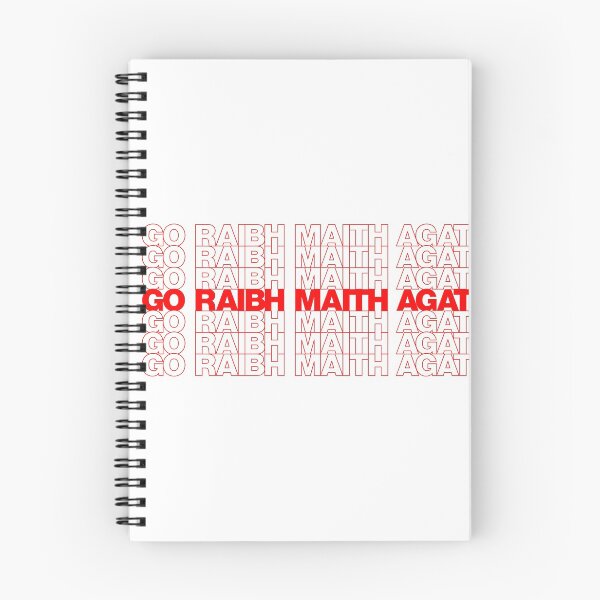 Item preview, Classic Thank You Repeating Pattern - Irish (go raibh maith) designed and sold by jdotrdot712.