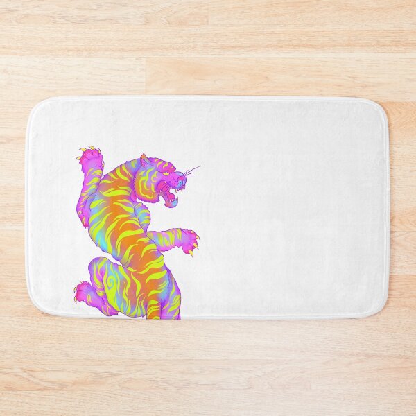 Item preview, Rainbow Tattoo Tiger designed and sold by elflovesyou.