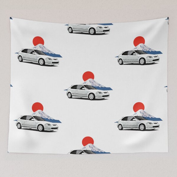 Item preview, Civic Fuji JDM Japan Print designed and sold by Auto-Prints.