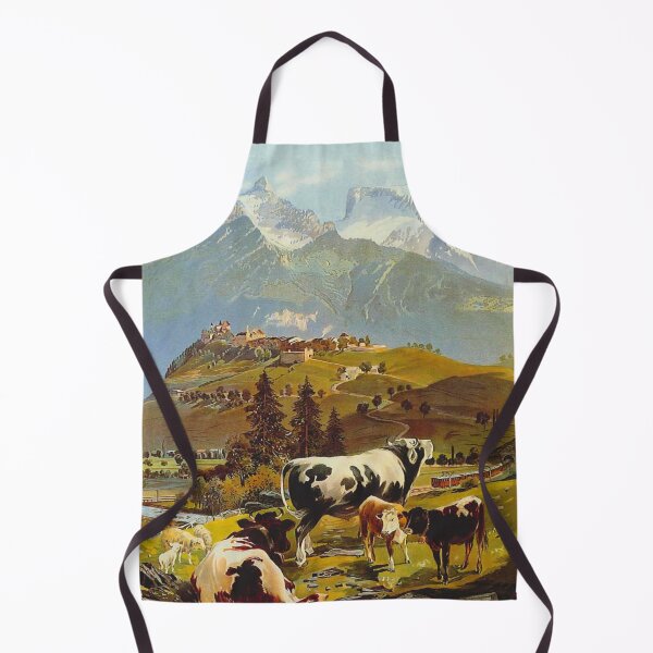 Item preview, Gruyere 1906 Vintage Switzerland Poster Vintage Swiss designed and sold by cutesy.