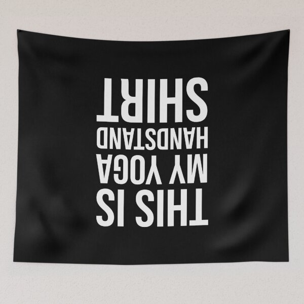 Item preview, This Is My Yoga Handstand Shirt designed and sold by evokearo.