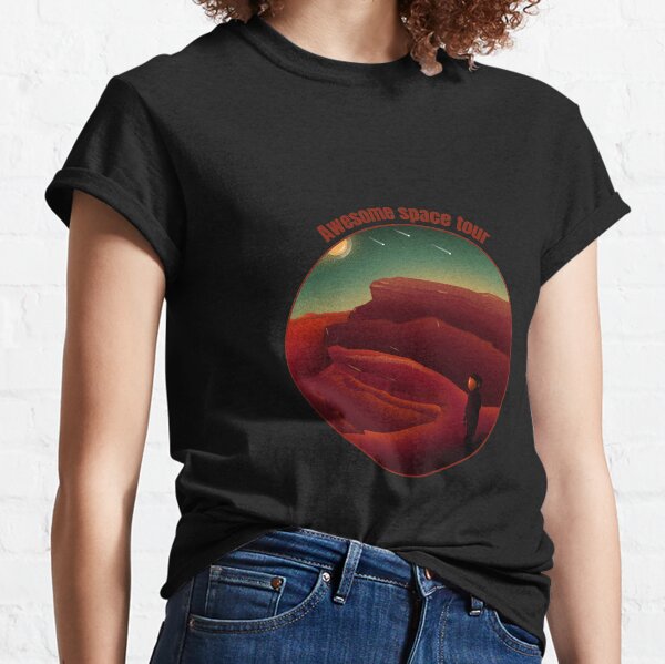 Awesome Space Tour Classic T-Shirt
