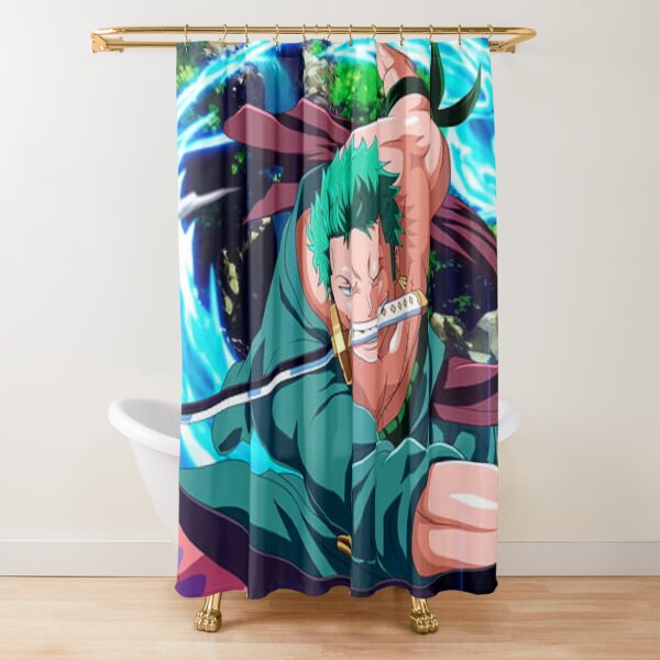 "roronoa zoro Art" Shower Curtain for Sale by kozek10 Redbubble