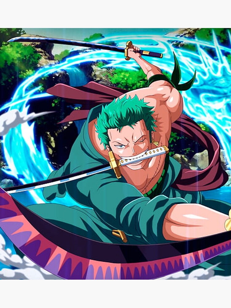 Roronoa Zoro posters & prints by Goozman Arts