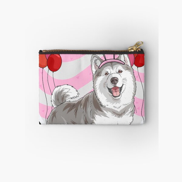 Item preview, Alaskan Malamute Red Heart Valentines Day designed and sold by Nosek1ng.