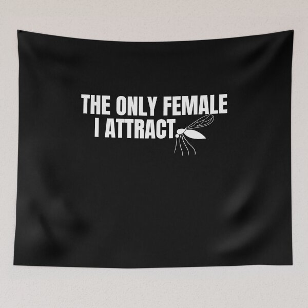 Item preview, Only female i attract -Funny designed and sold by MyTrendStore.