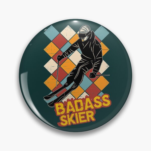 Item preview, Badass vintage skier designed and sold by SidTastic .